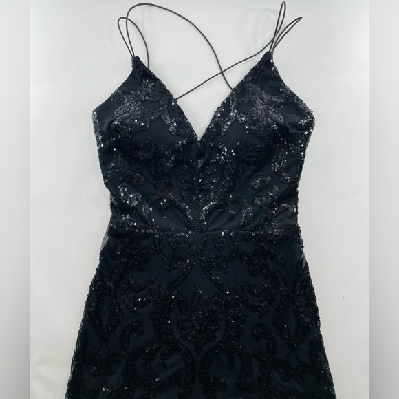 WINDSOR PROM PARTY GOWN DRESS SIZE SMALL - Picture 4 of 11